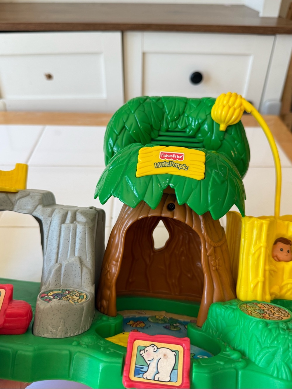 Vintage Fisher-Price Little People Zoo Animal Playsets 1998 & 2001 TESTED WORKS! - Picture 12 of 16